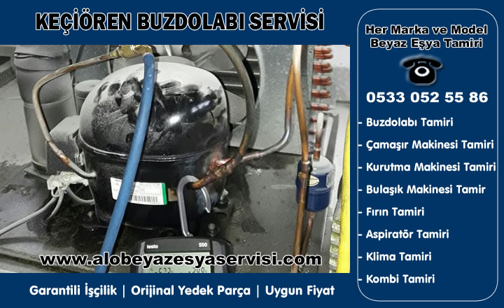 Keçiören Buzdolabı Servisi