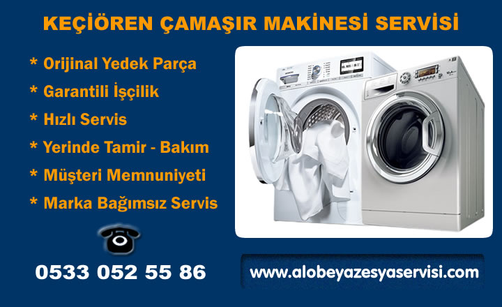 Keçiören Çamaşır Makinesi Servisi