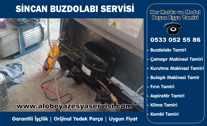 Sincan Buzdolabı Servisi