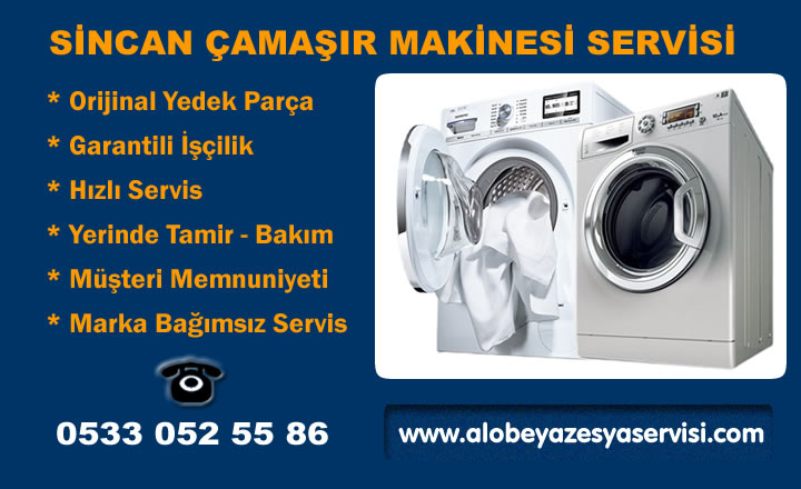 Sincan Çamaşır Makinesi Servisi